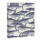 Atlantic fish blue Canvas Print Gallery Image 8