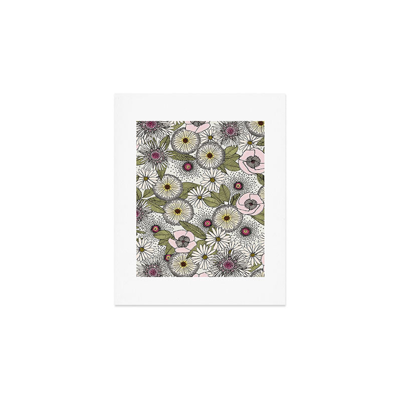 Australian garden chalk Art Print Gallery Image 1