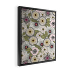 Australian garden chalk Framed Canvas Print Gallery Image 2