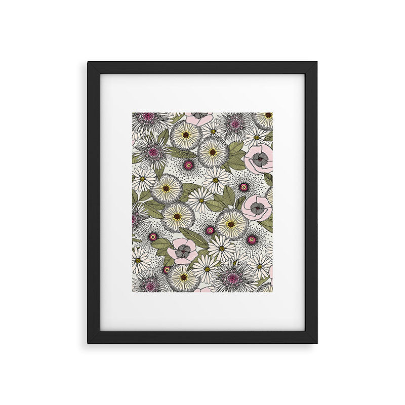 Australian garden chalk Framed Art Print Gallery Image 6