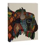 bison bone beige Canvas Print Gallery Image 8