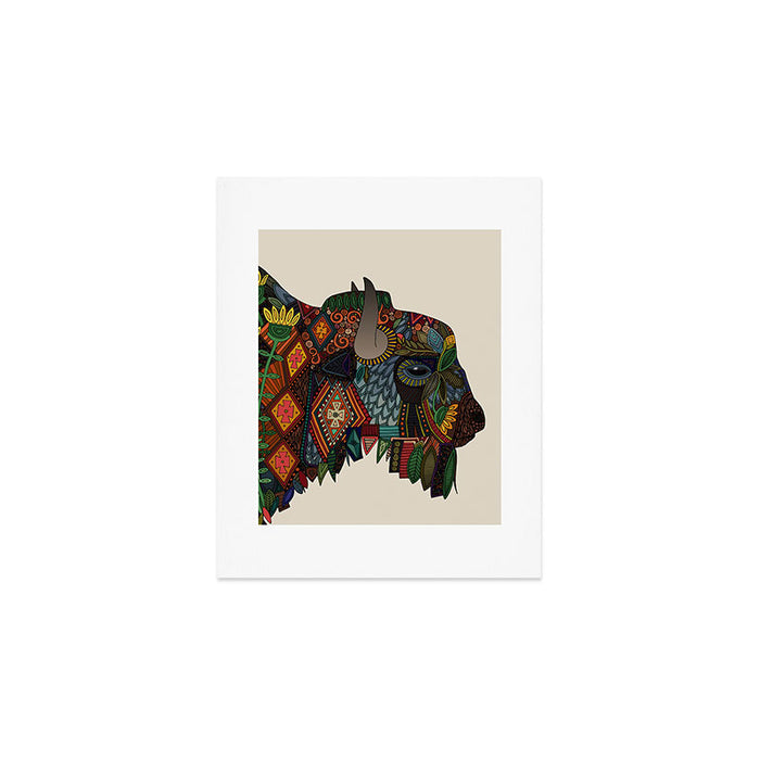 bison bone beige Art Print Gallery Image 1