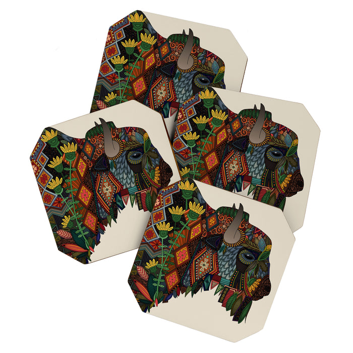 bison bone beige Coaster Gallery Image 1