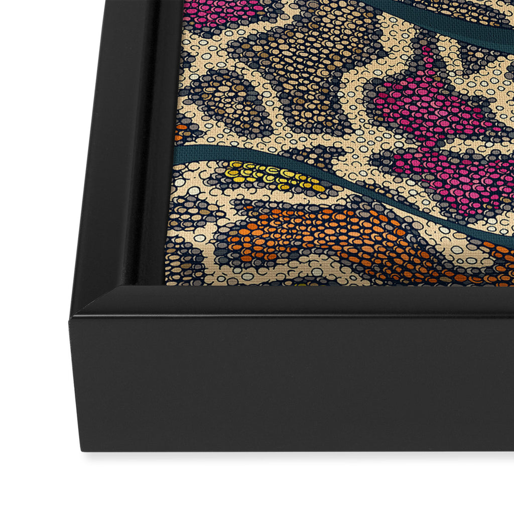 boa wave Framed Canvas Print Gallery Image 3