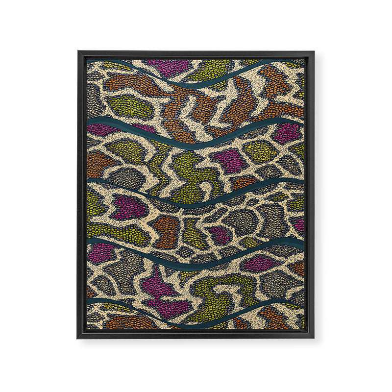 boa wave Framed Canvas Print Gallery Image 8
