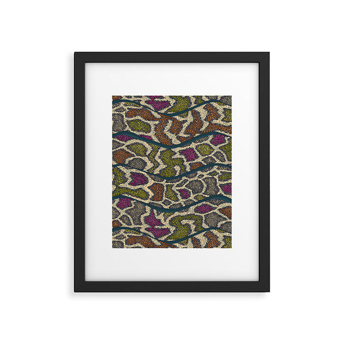 boa wave Framed Art Print Gallery Image 1