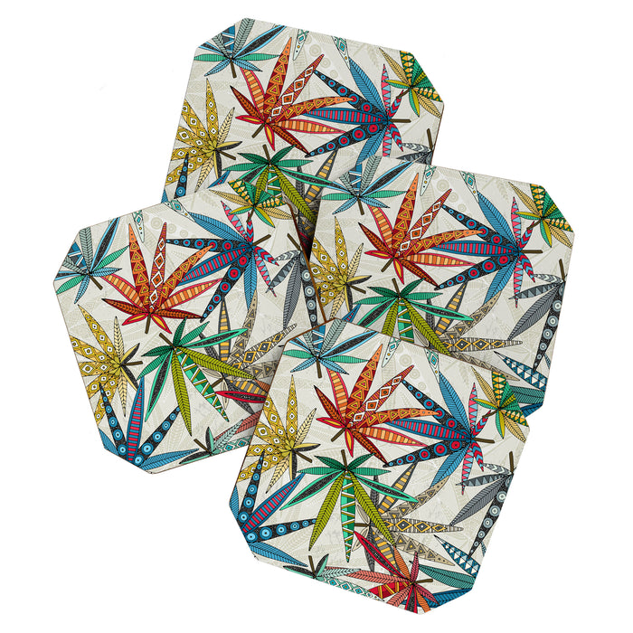 boho weed light Coaster Gallery Image 1