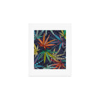 boho weed midnight Art Print Gallery Image 1