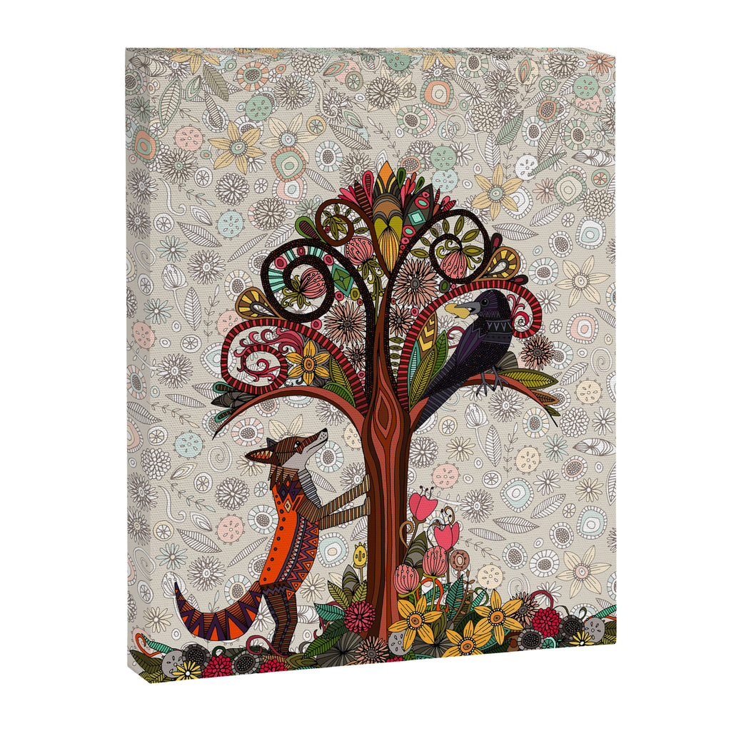 fox and crow Canvas Print Gallery Image 8