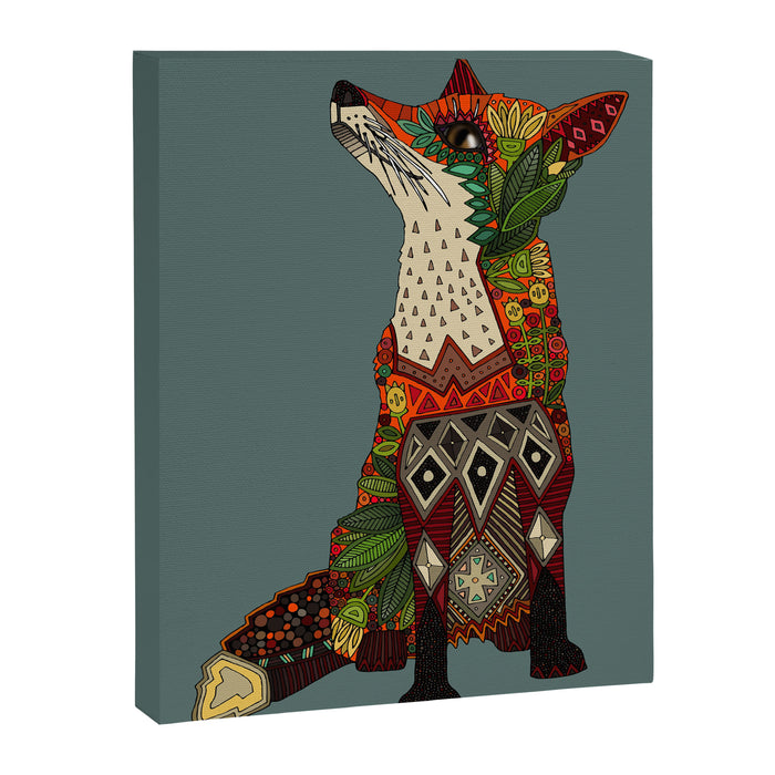 fox love Canvas Print Gallery Image 1