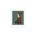 fox love Art Print Gallery Image 1