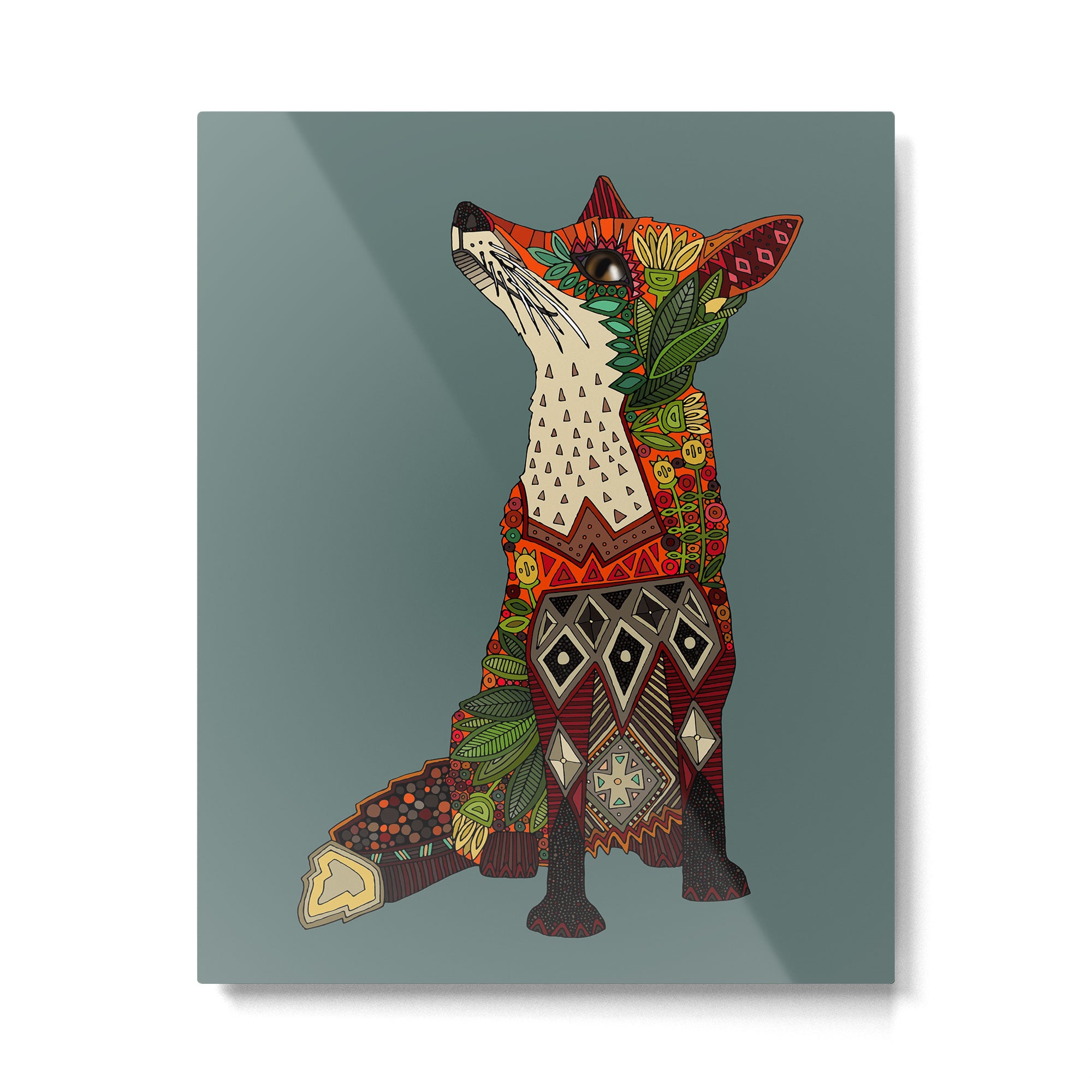 fox love Metal Print Gallery Image 6