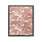 just alligators paprika Framed Canvas Print Gallery Image 8