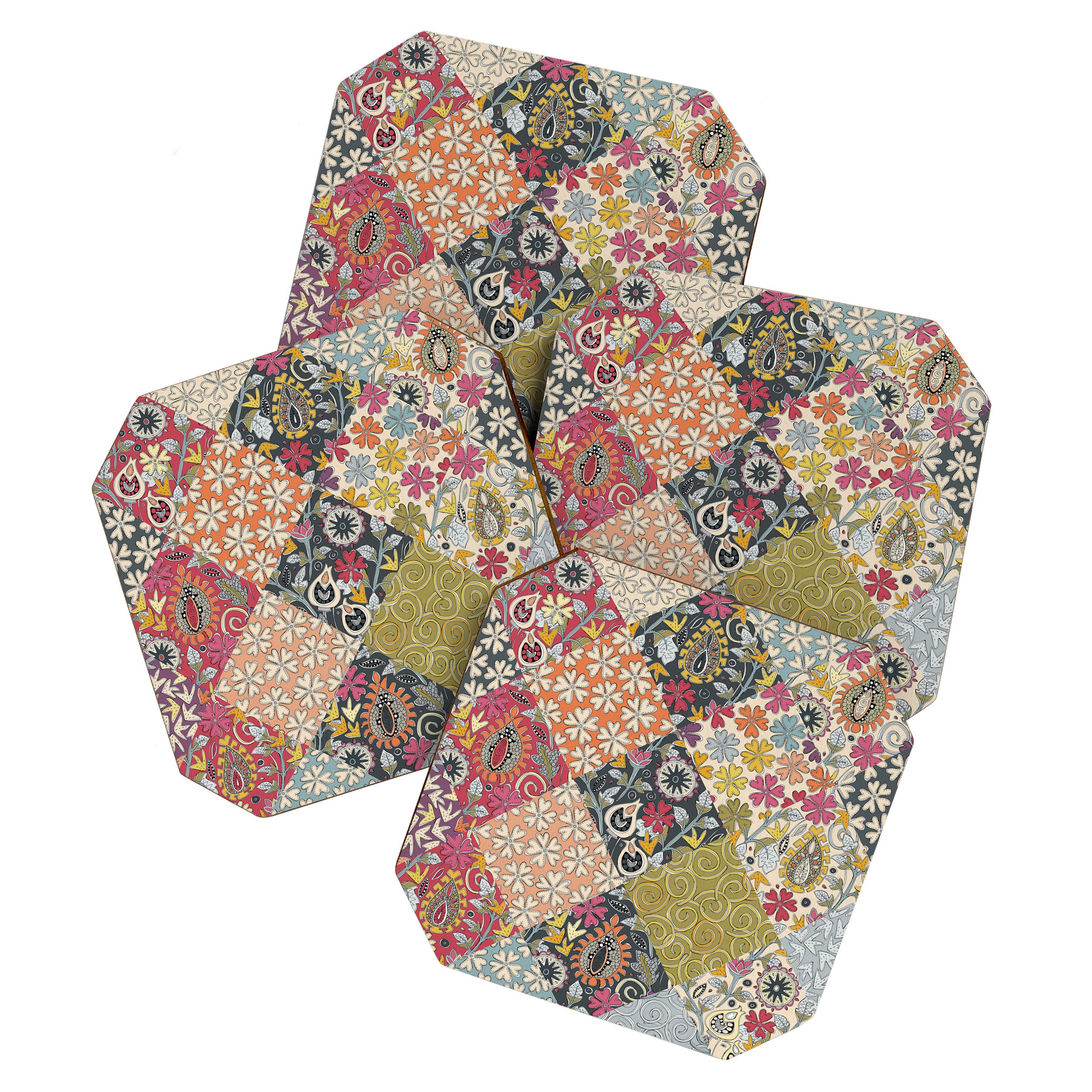 KONFER PATCHWORK Coaster Gallery Image 1
