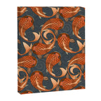 paisley fish gray Canvas Print Gallery Image 8