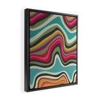 retro wave MANA Framed Canvas Print Gallery Image 2