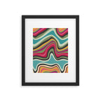 retro wave MANA Framed Art Print Gallery Image 6