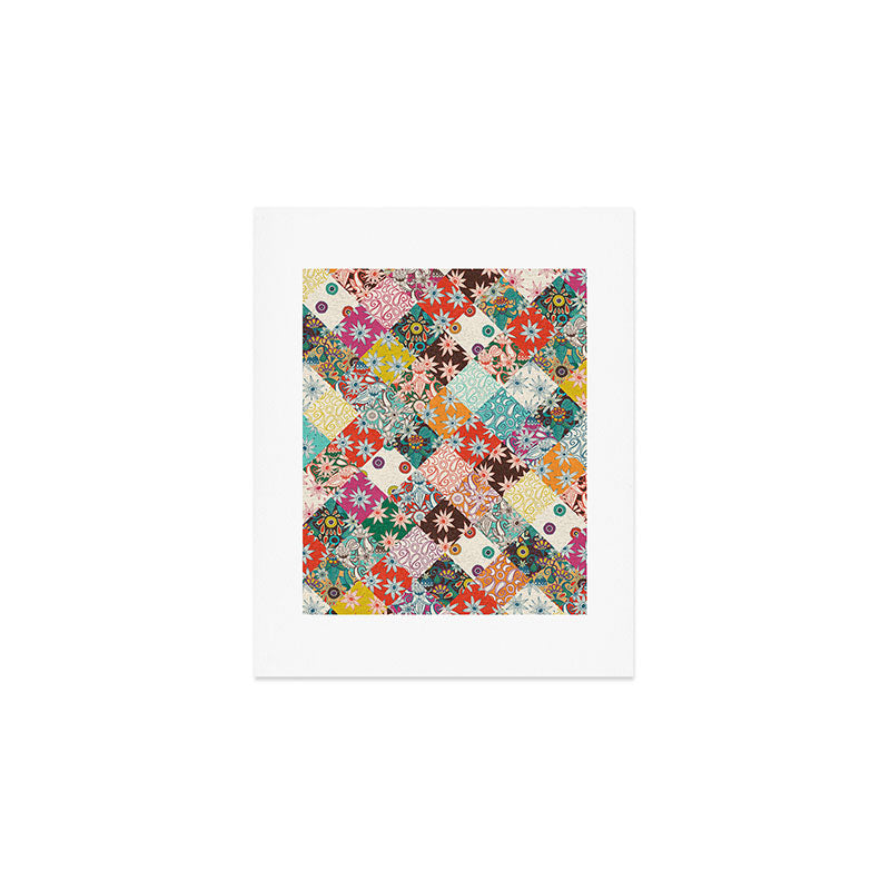 sarilmak patchwork Art Print Gallery Image 1