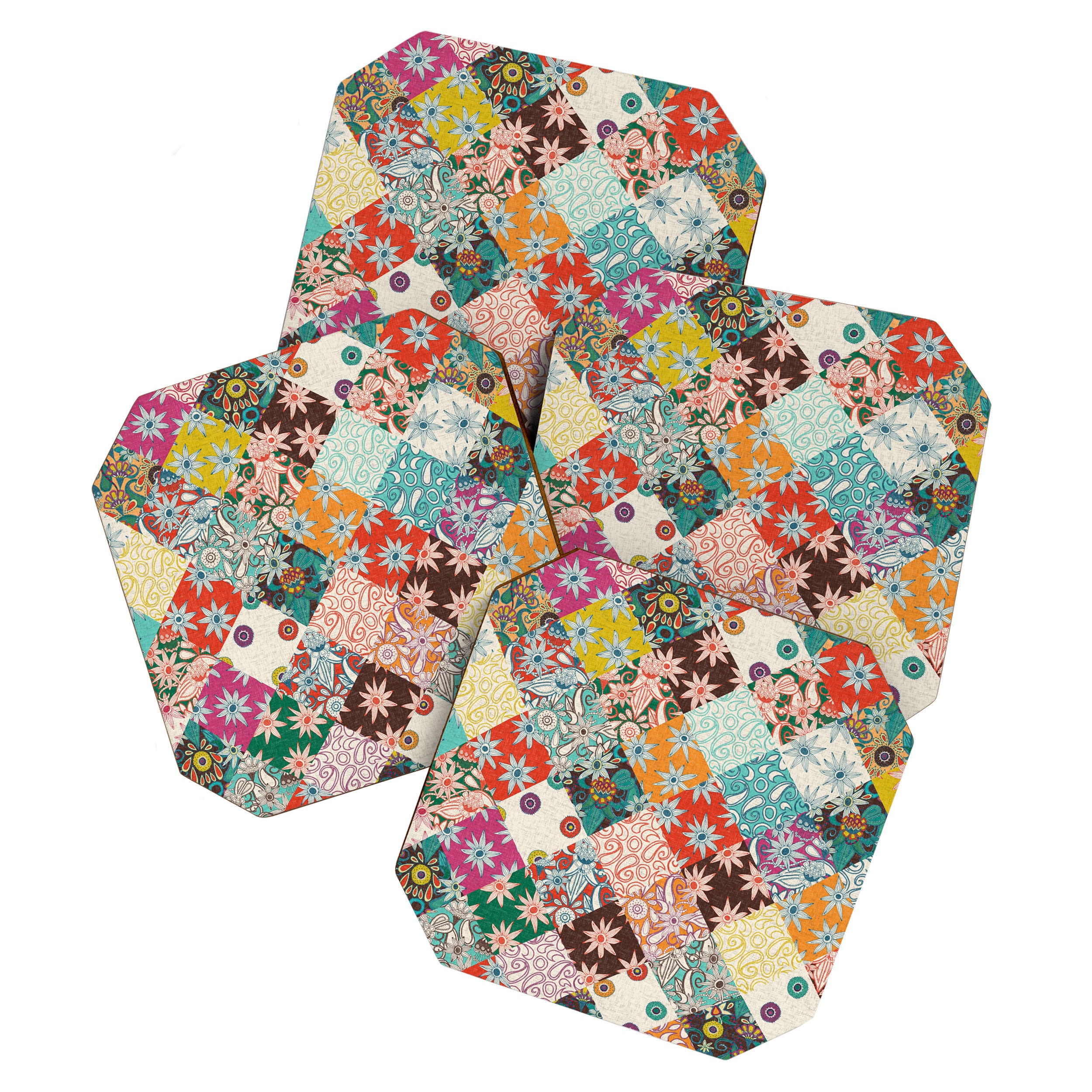 sarilmak patchwork Coaster Gallery Image 1