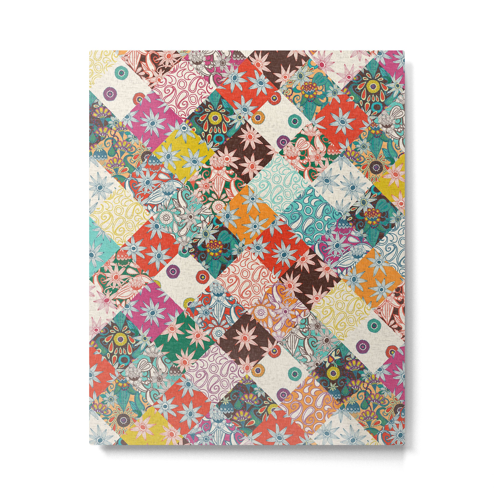 sarilmak patchwork Metal Print Gallery Image 6
