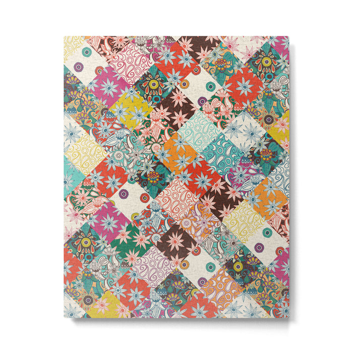 sarilmak patchwork Metal Print Gallery Image 1