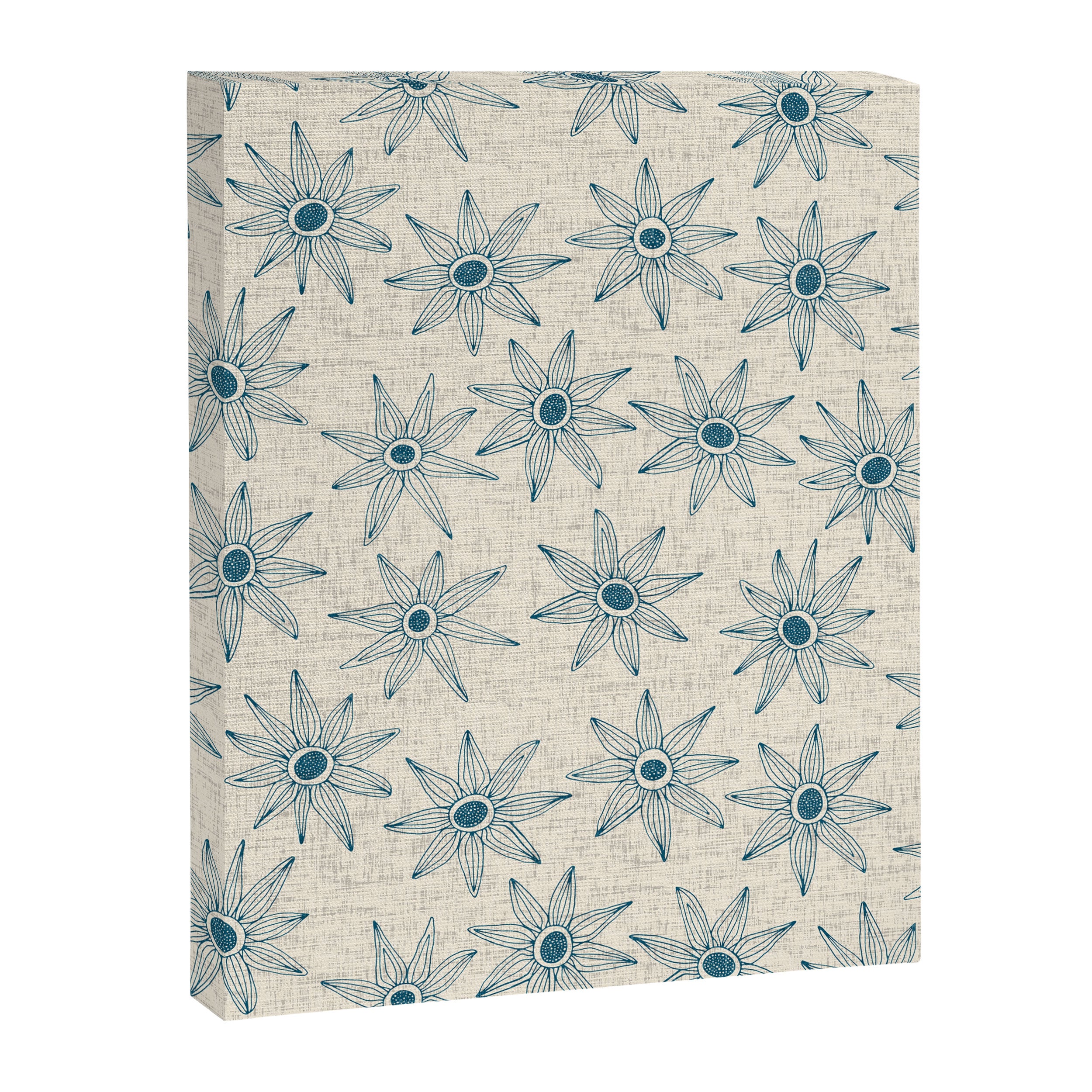 sema cream blue Canvas Print Gallery Image 6