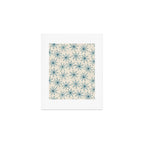 sema cream blue Art Print Gallery Image 1