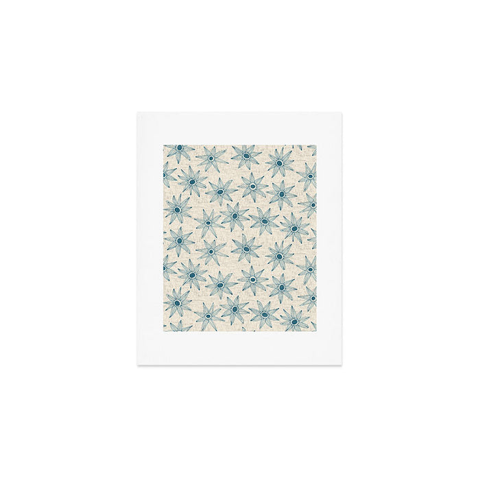sema cream blue Art Print Gallery Image 1