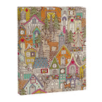 vintage gingerbread town Canvas Print Gallery Image 8