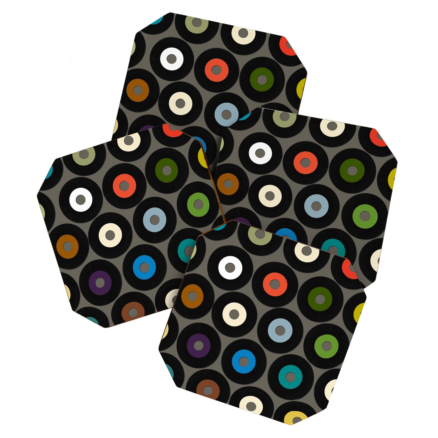 VINYL metal Coaster Gallery Image 1
