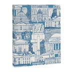 Washington DC toile blue Canvas Print Gallery Image 8