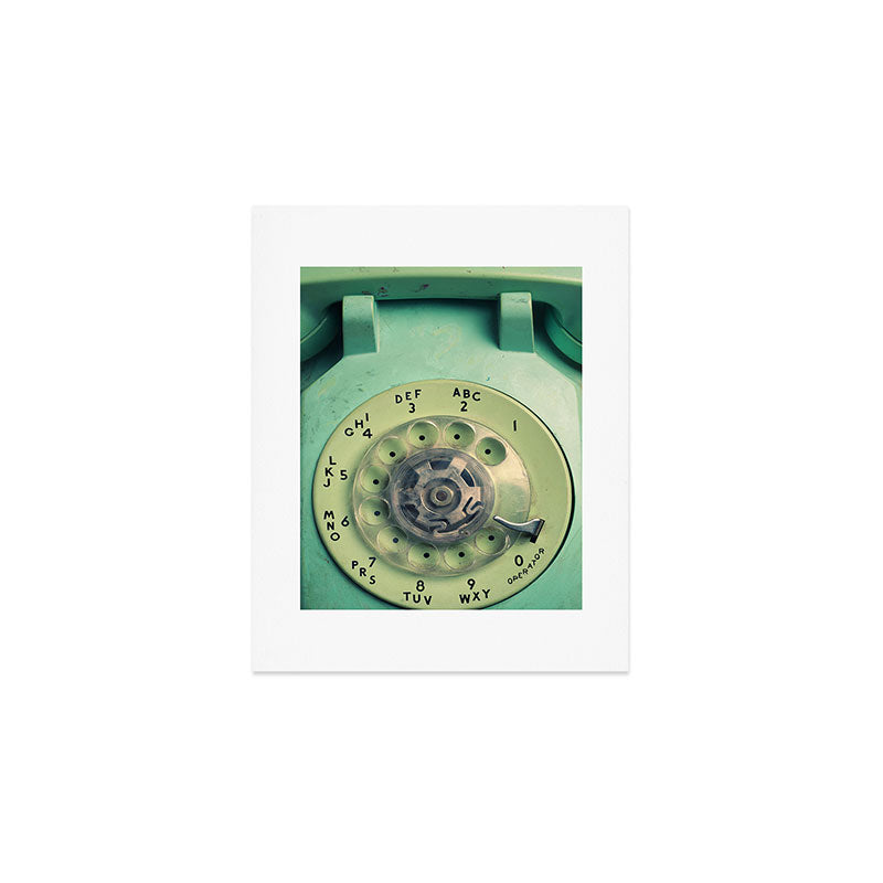 Rotary Telephone Art Print Gallery Image 1