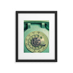 Rotary Telephone Framed Art Print Gallery Image 5