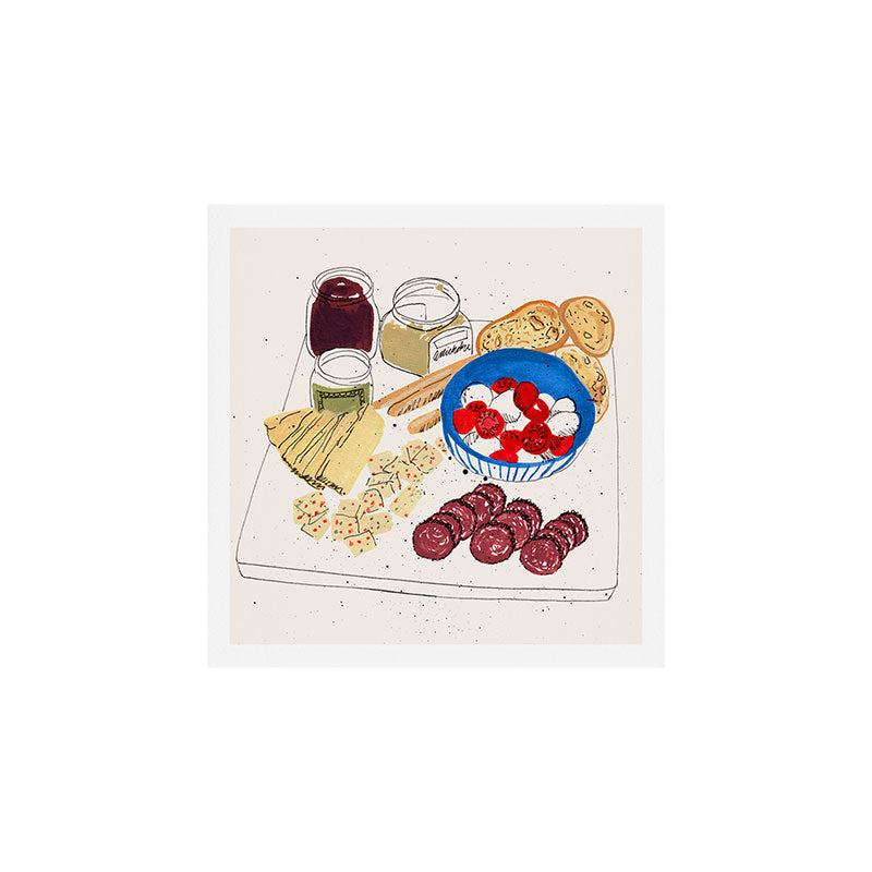 Charcuterie Art Print Gallery Image 1