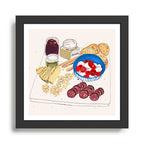 Charcuterie Framed Art Print Gallery Image 1