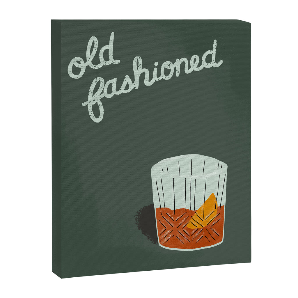 Old Fashioned - Sage Canvas Print Gallery Image 6