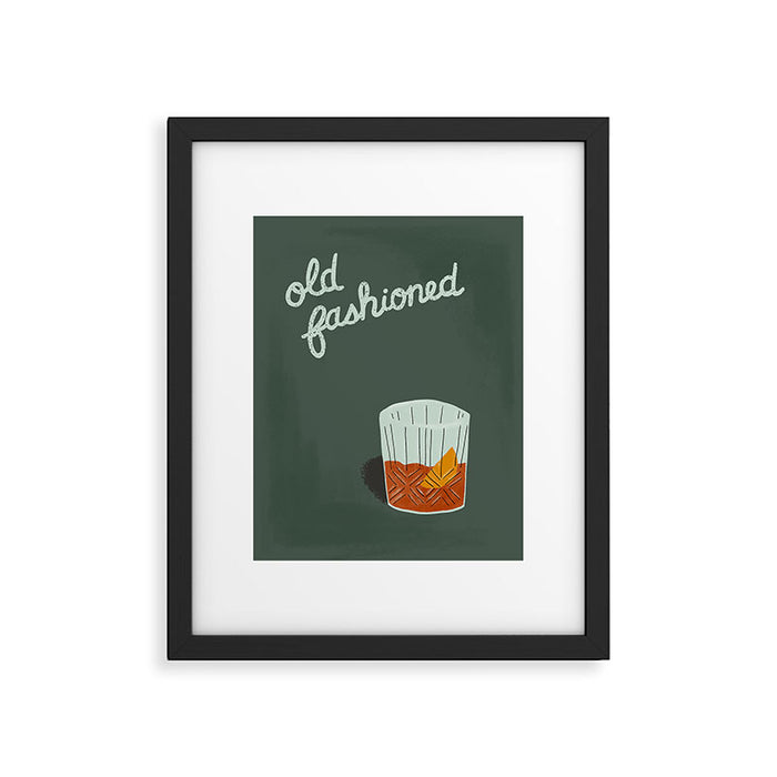 Old Fashioned - Sage Framed Art Print Gallery Image 1