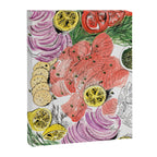 Smoked Salmon Spread Food Illustration Canvas Print Gallery Image 6