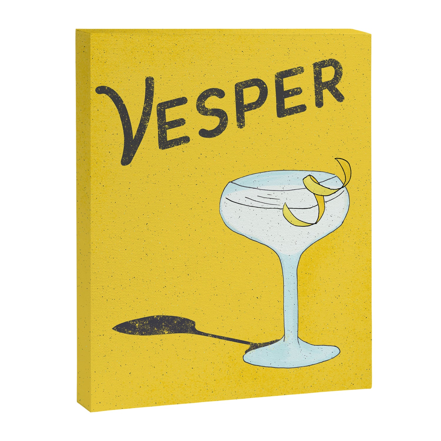 Vesper Martini with a Twist Canvas Print Gallery Image 6
