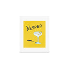 Vesper Martini with a Twist Art Print Gallery Image 1