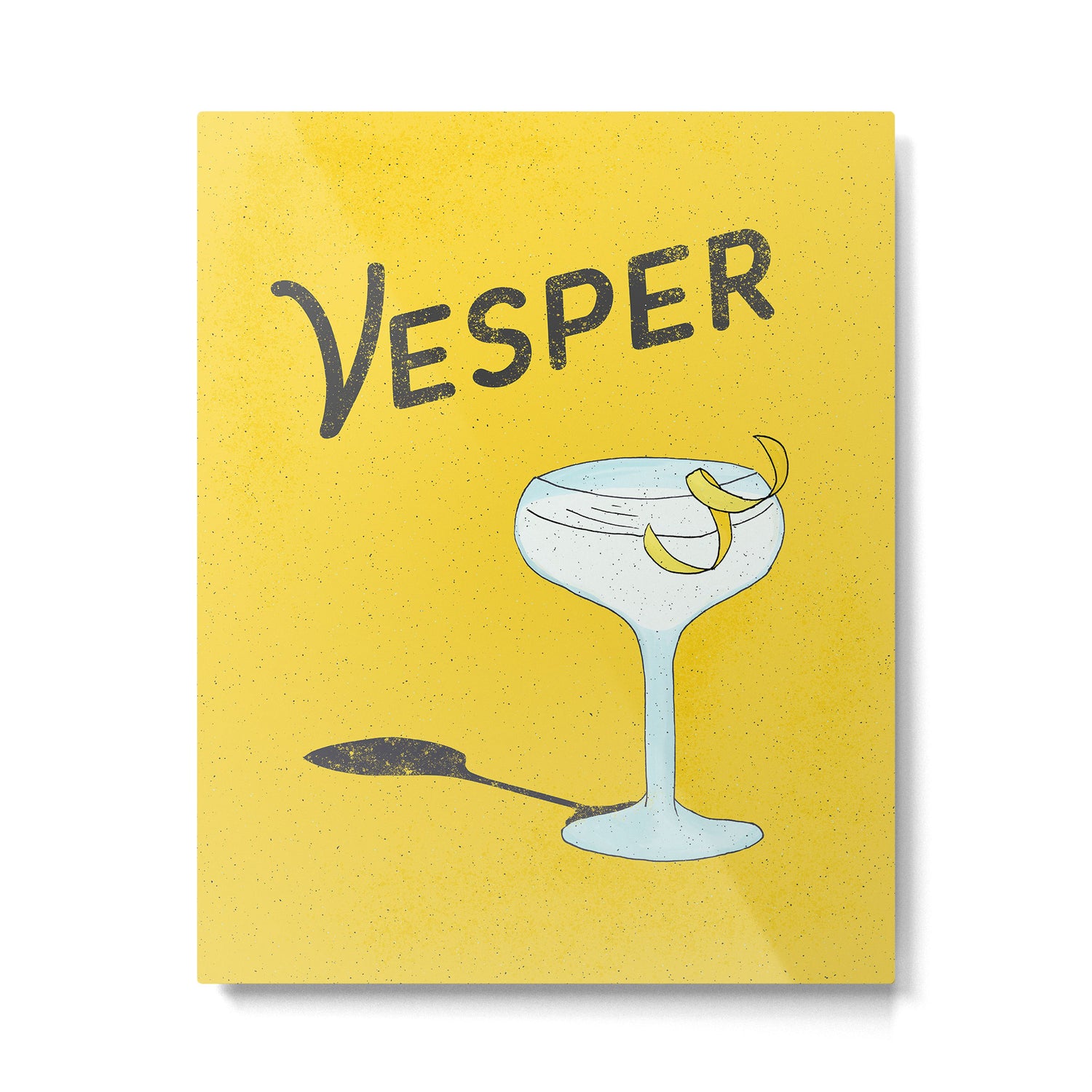 Vesper Martini with a Twist Metal Print Gallery Image 4