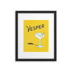 Vesper Martini with a Twist Framed Art Print Gallery Image 5