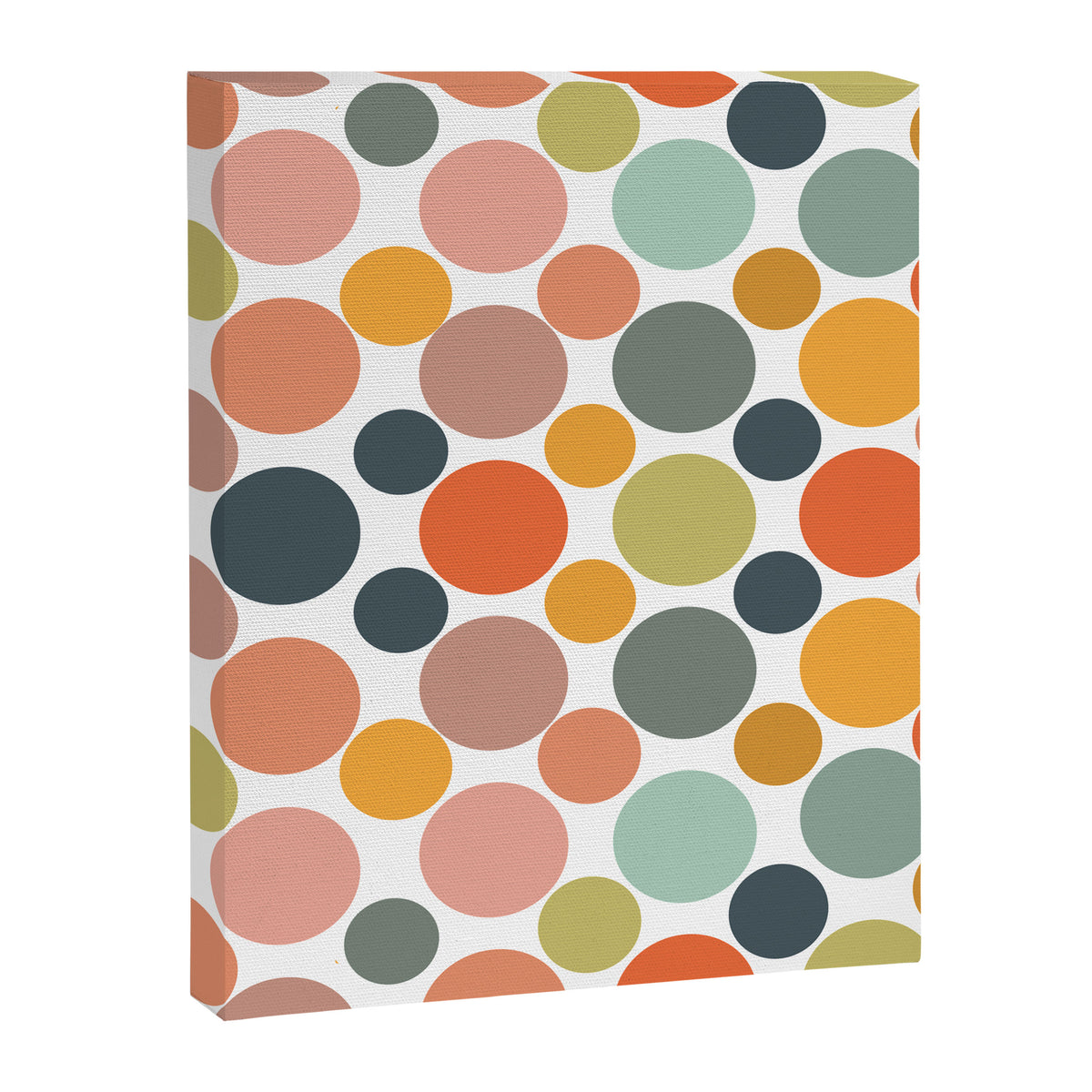 Cheerful Polka Dots  Canvas Print Gallery Image 8