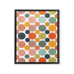 Cheerful Polka Dots  Framed Canvas Print Gallery Image 8