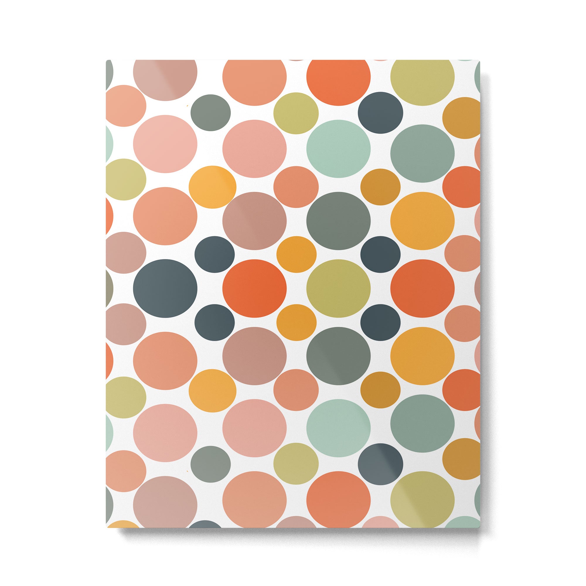 Cheerful Polka Dots  Metal Print Gallery Image 6