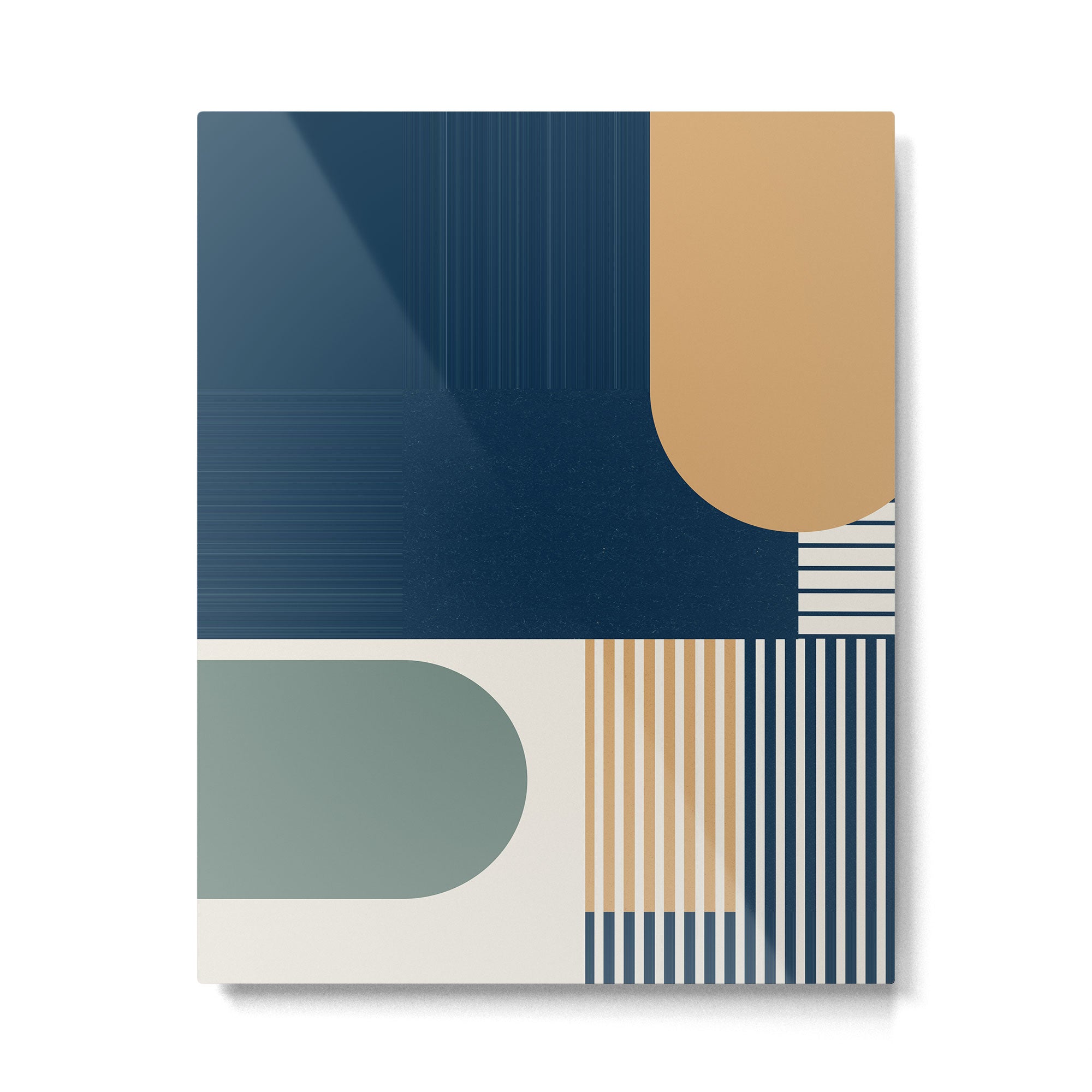 Cool Color Pallette Pattern Metal Print Gallery Image 6