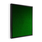 Emerald Green Ombre Design Framed Canvas Print Gallery Image 2