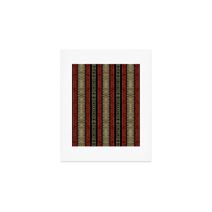 Mud Cloth Tribal Pattern 02 Art Print Gallery Image 1