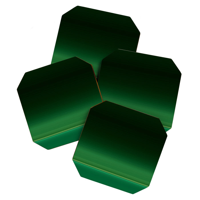 Ombre Forest Green  Coaster Gallery Image 1