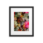 Paint Splatter Bouqet  Framed Art Print Gallery Image 6
